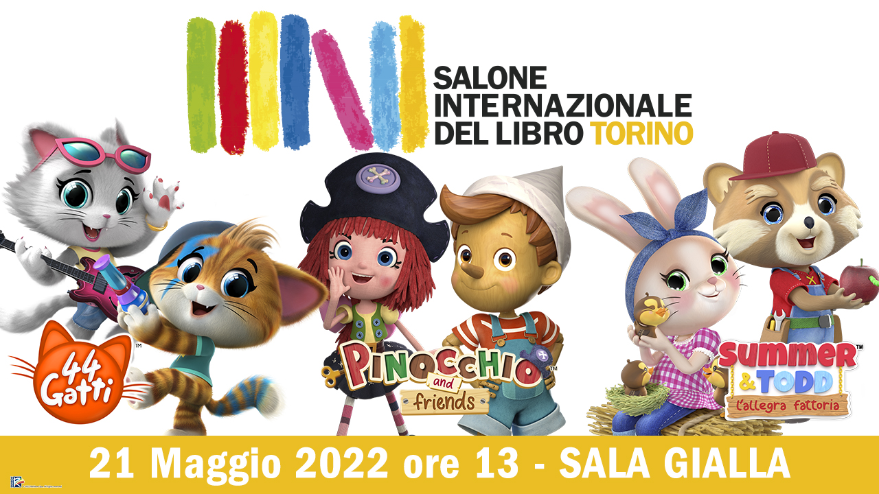 Il fantastico mondo di Rainbow e Rai Yoyo al Salone Internazionale del ...